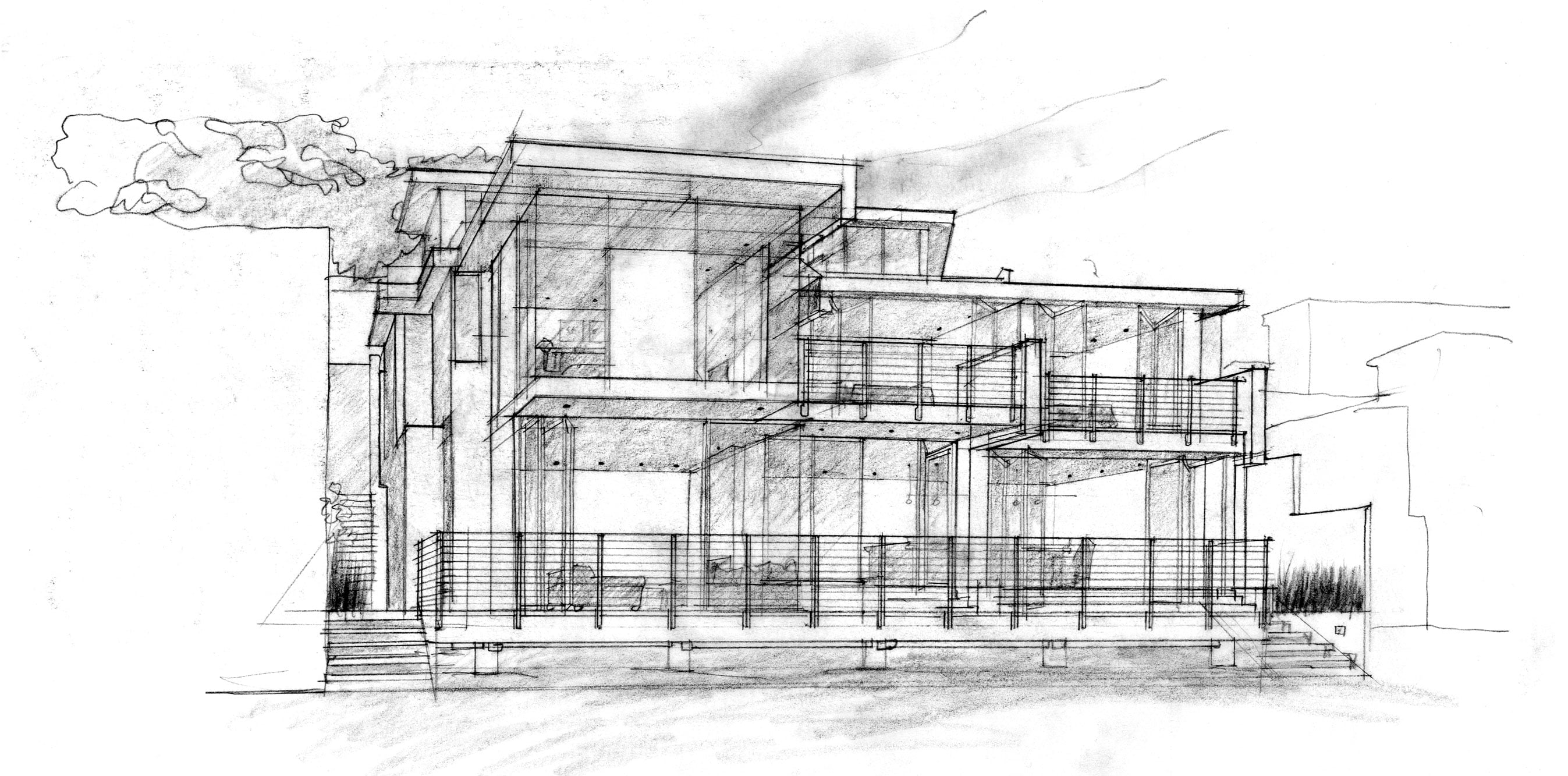 modern-beach-house-drawing-nancy-colella-simply-painting-mid-century